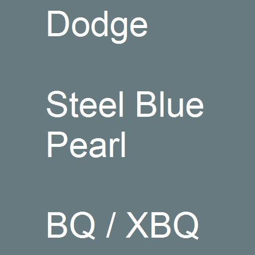 Dodge, Steel Blue Pearl, BQ / XBQ.